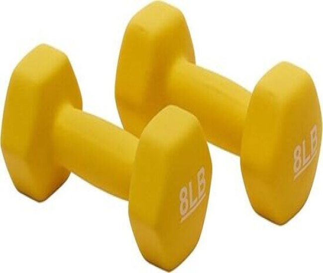 Basics Neoprene Dumbbell Hand Weights