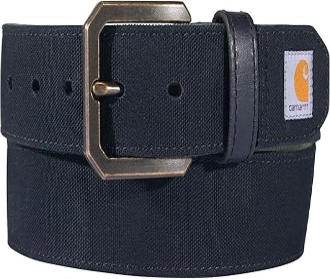 Carhartt Men's Casual Rugged Duck Canvas Belts