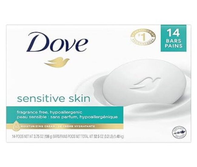 Dove Beauty Bar More Moisturizing Than Bar Soap for Softer Skin