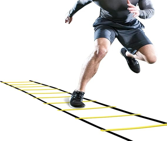 GHB Pro Agility Ladder Agility Training Ladder Speed with Carrying Bag