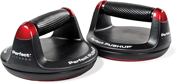 Perfect Pushup Elite - Rotating Handle Design with Steel Ball Bearings for Smooth, Effortless Handle Rotation - Ergonomic Grips, 8
