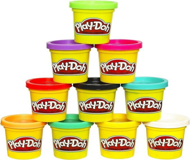 Play-Doh Bulk 10-Pack Case of Assorted Colors