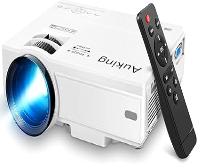 2024 Upgraded Mini Projector, Full HD 1080P Home Theater Video Projector