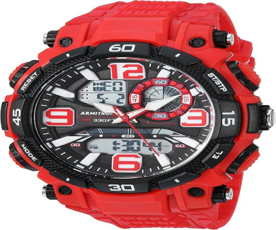 Armitron Sport Men's Analog-Digital Chronograph Resin Strap Watch