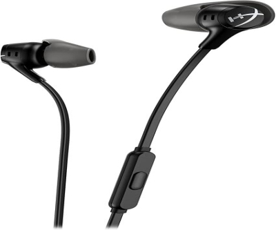 HyperX Cloud Earbuds II – 3.5mm Plug, Built-in Microphone, Multi-Function Button, PC, Mobile