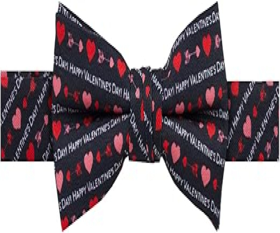 Love Arrows Adjustable Pre-Tied Banded Bow Tie