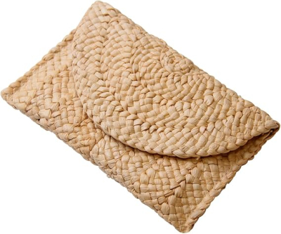 Straw Clutch Purses for Women Summer Beach Bags