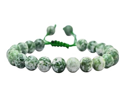 Tree Agate Bracelet for Gifts - Protection Healing Crystal Bracelet