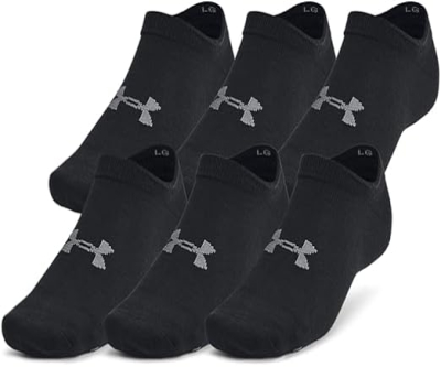 Under Armour Unisex Adult Essential No Show Socks