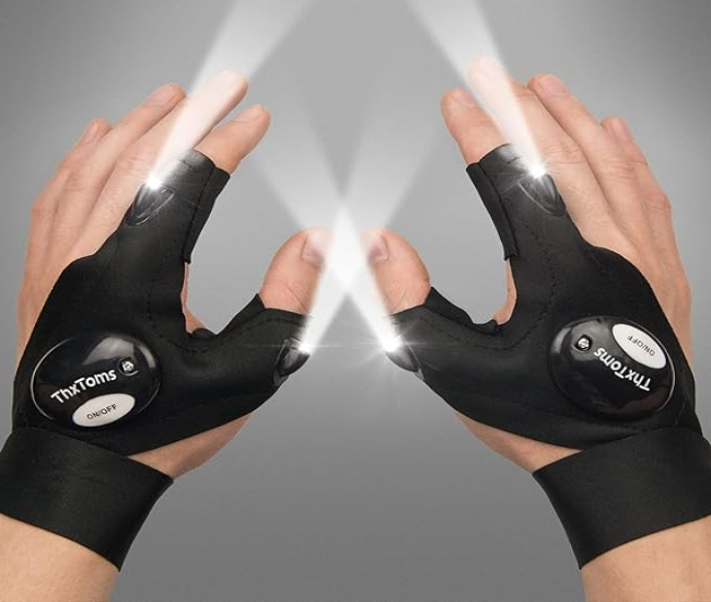 ThxToms LED Flashlight Gloves